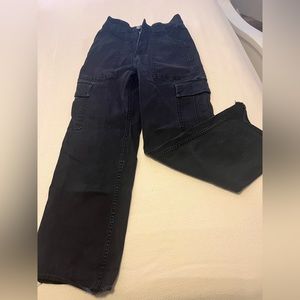 Black Cargo Pants